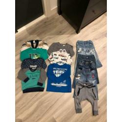ZGAN pakket (merk) jongenkleding mt 74 / 80 13 stuks