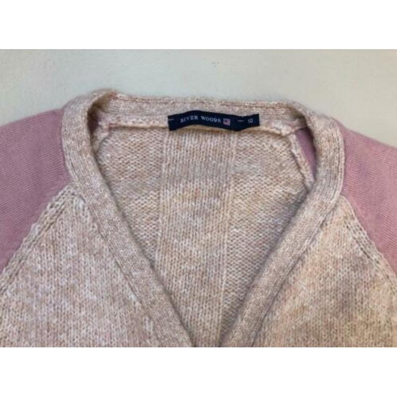 - River woods - vest roze mt 10 / 140 (Unisa suede schoenen)