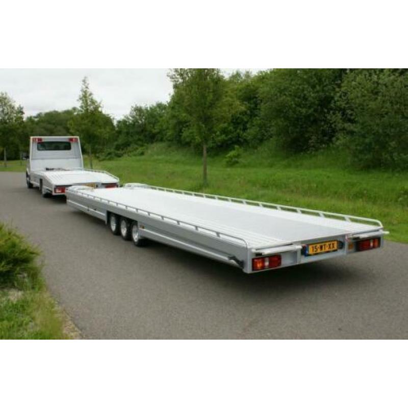 Tijhof TA35ANN aanhanger | autotransport | 2 auto's | zilver