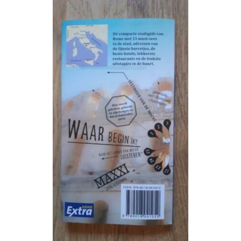 ANWB Extra: Rome met uitneembare kaart.