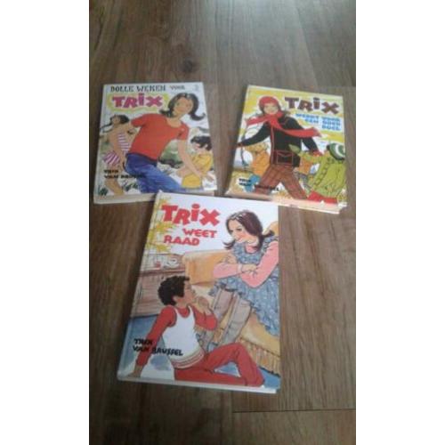 Trix boeken per stuk €1,00