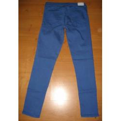 Kobalt blauwe spijkerbroek H&M 36/S.