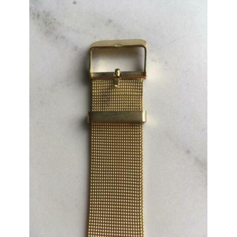 Goudkleurig Genève dames horloge