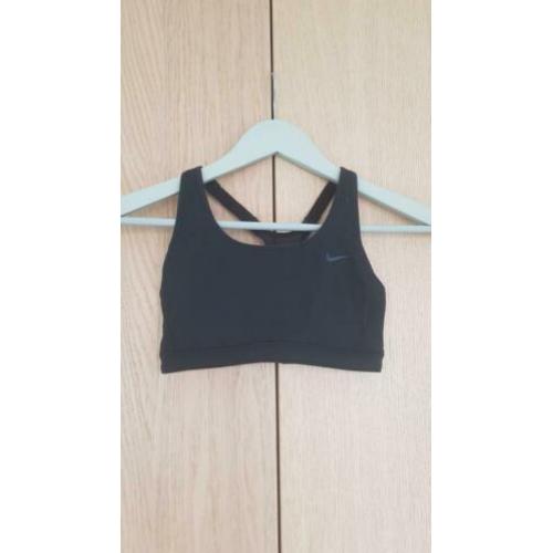 Nike, sport BH, zwart, maat XS, Dri-Fit