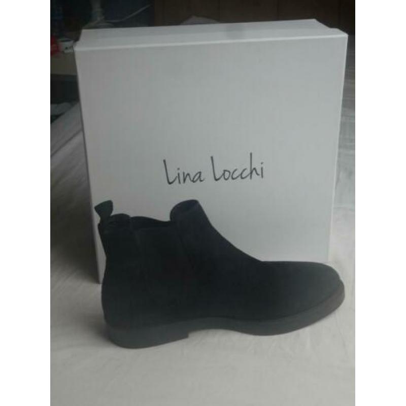 Chelsea boots zwart suède Lina Locchi (Van Assem) - 41= ZGAN