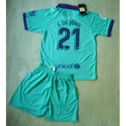 Barcelona 2019/20 - FRENKIE DE JONG 3RD Tenue Kids - mt. 128