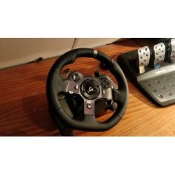 Logitech G920 stuurwiel met pedalen