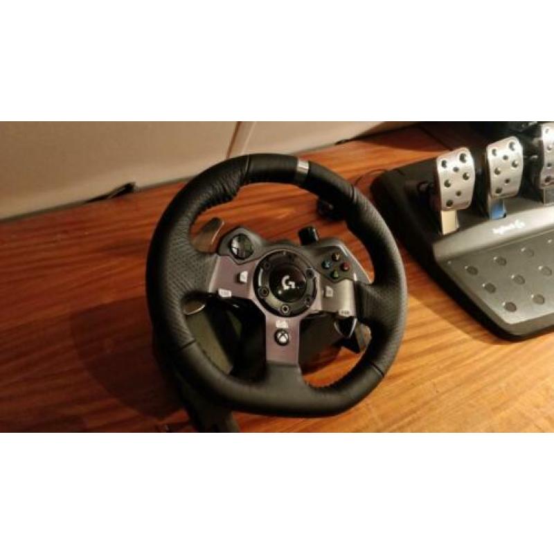 Logitech G920 stuurwiel met pedalen