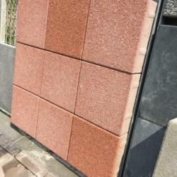 Beton Dubbelklinker GeoColor Rood