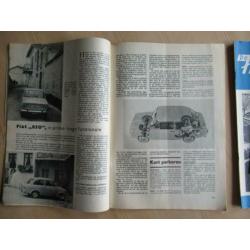 ANWB Kampioen Mei 1964 Met Vespa Lambretta Fiat 850 Trabant