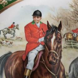 Schaal J.C. Hunnik - Royal Falcon Weatherby jacht tafereel