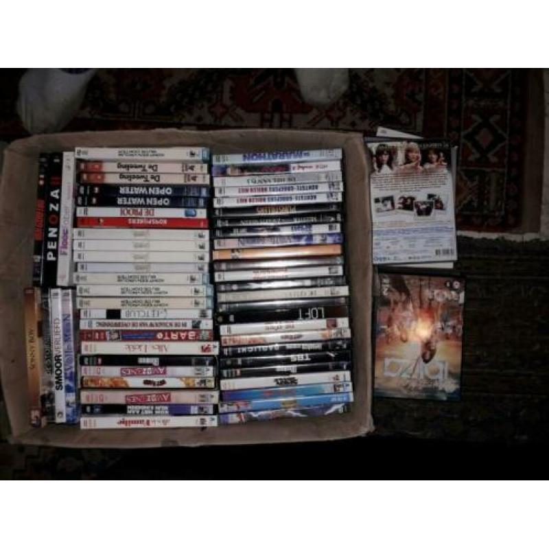 Diverse dvd's per stuk of per doos