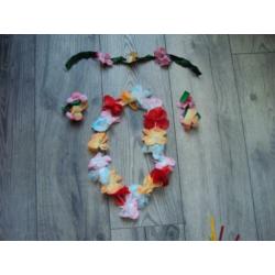 Nieuw Hawai-Pakje+toebehoren voor 4-8 jaar/ nog in plastic