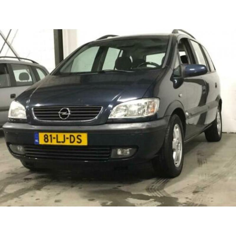 Opel Zafira 1.6-16V Elegance 7 PERS,AIRCO,TREKHAAK,NWE APK,R