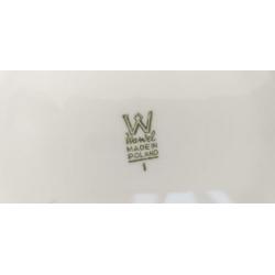 Wawel wit/goud terrine / dekschaal