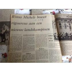 Ajax- het nieuwe Ajax van Michels seizoen 1969-1970