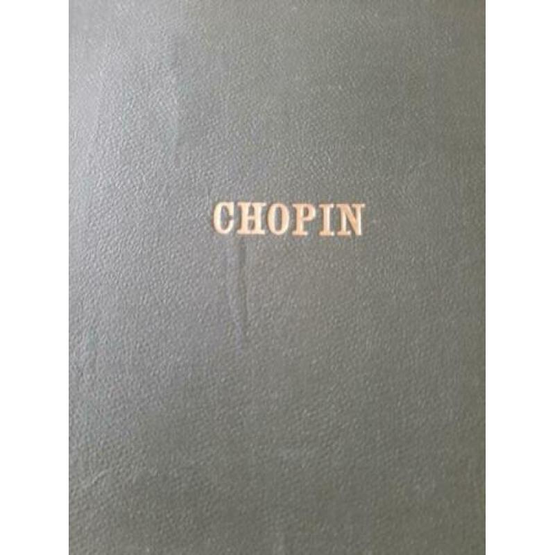 Bladmuziek Chopin voor piano.