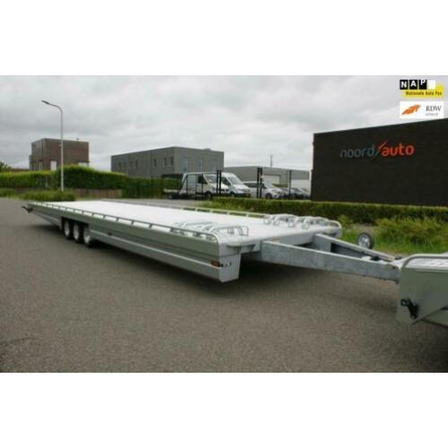 Tijhof TA35ANN aanhanger | autotransport | 2 auto's | zilver