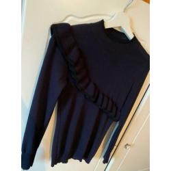 Nikkie plessen navy roezel trui