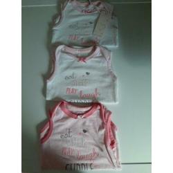 Rompers meisjes Quapi maat 62/68