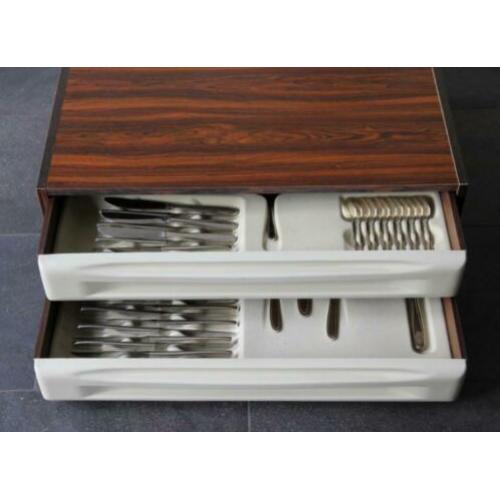 Gero Zilvium 100, model 281 Perle, cassette voor 15 personen