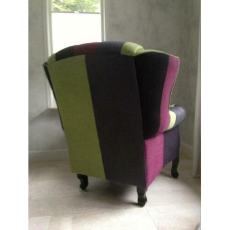 2 stoelen Chesterfield-fauteuil(s) multi color. Weggeef prij