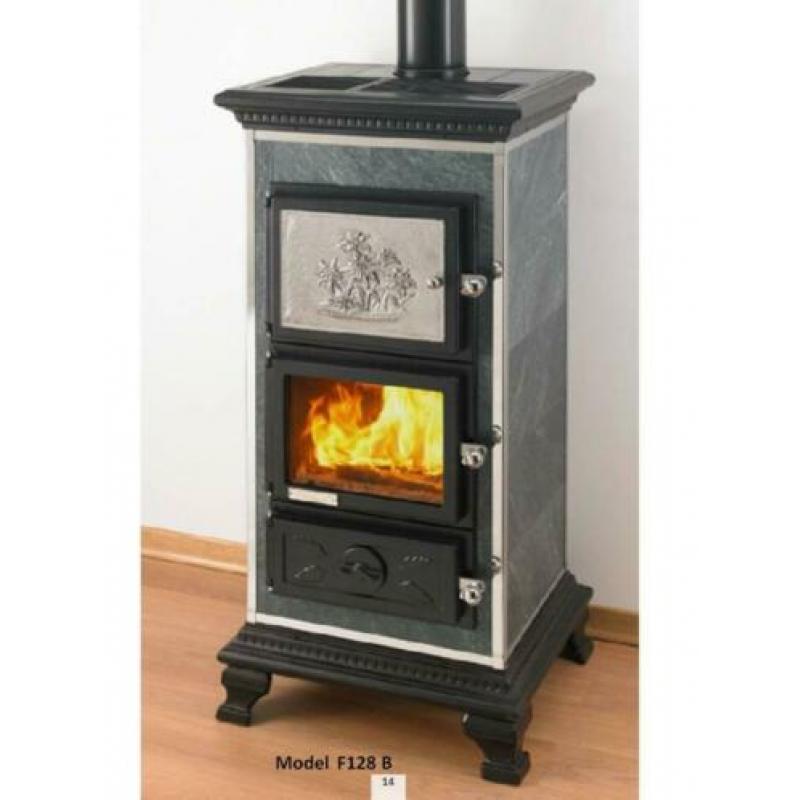 stoken met hout en/of pellets met de COMBI-KACHEL