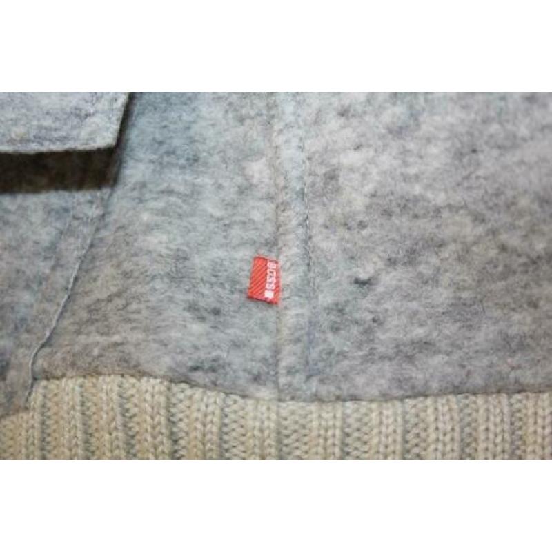 HUGO BOSS grijze hes / bodywarmer met capuchon maat Medium