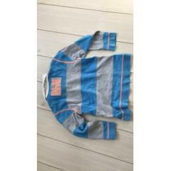 Gaastra trui 128 134 polo jongen blauw grijs