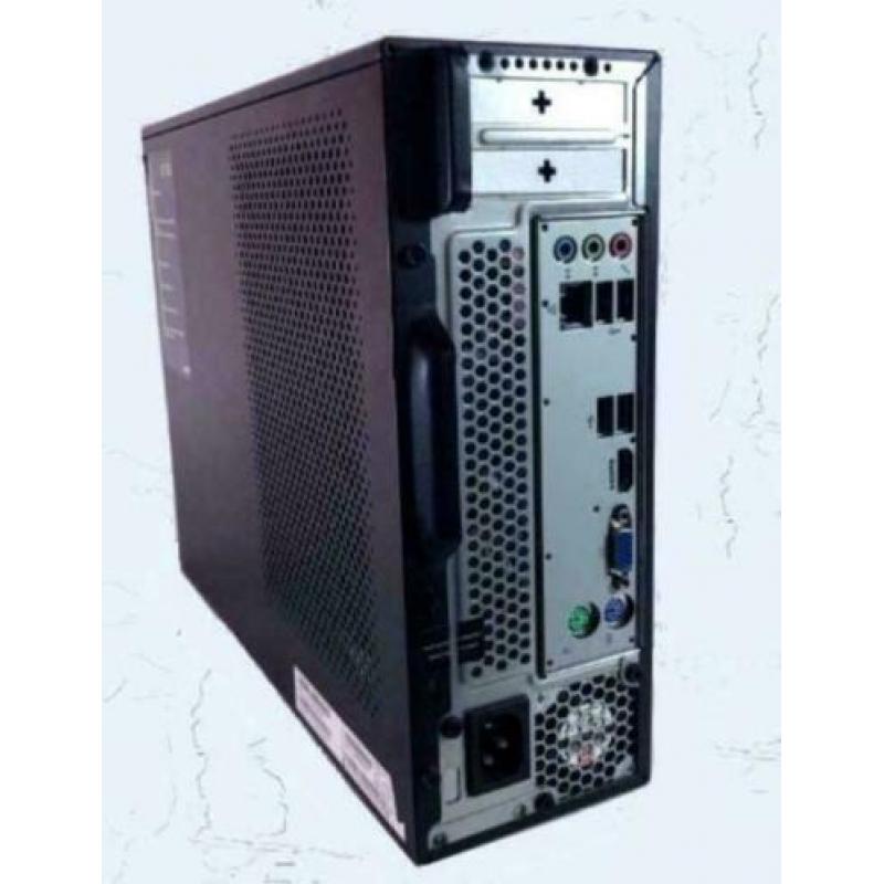 Acer Aspire XC-100 desktop Pc/ Dual2core/ draadloos WiFi/Lan
