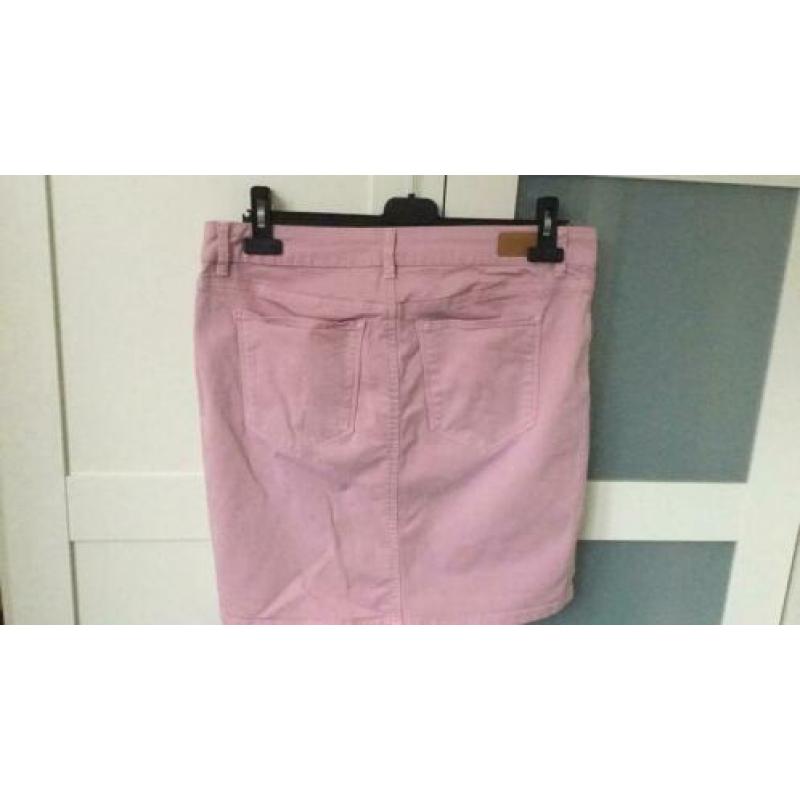 Esprit denim rokje roze