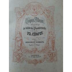 Bladmuziek Chopin voor piano.