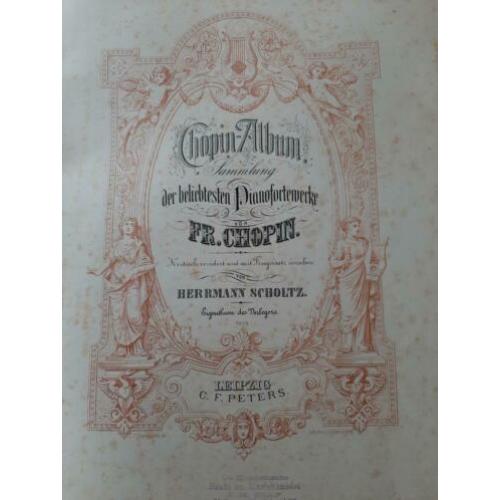 Bladmuziek Chopin voor piano.