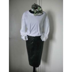 Fake leren rok Moscow mt. M/L