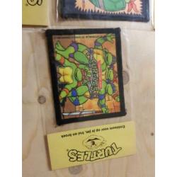 5 oude tmnt turtels strijk plaatjes 10 euro samen