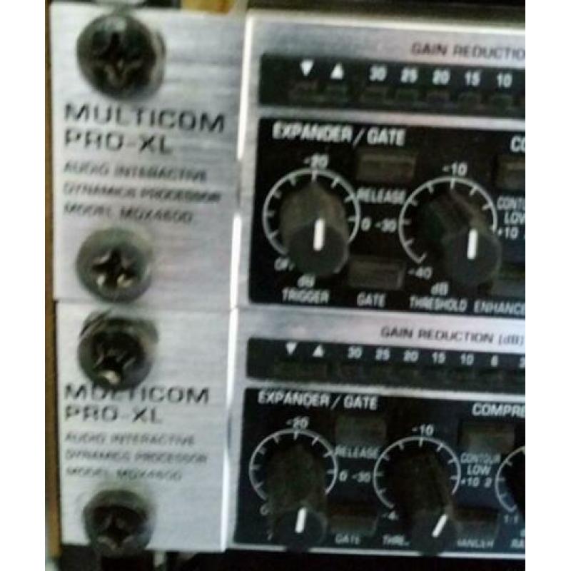 PA effecten met rack