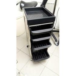 Gereedschap wagen voor trimsalon of kapsalon