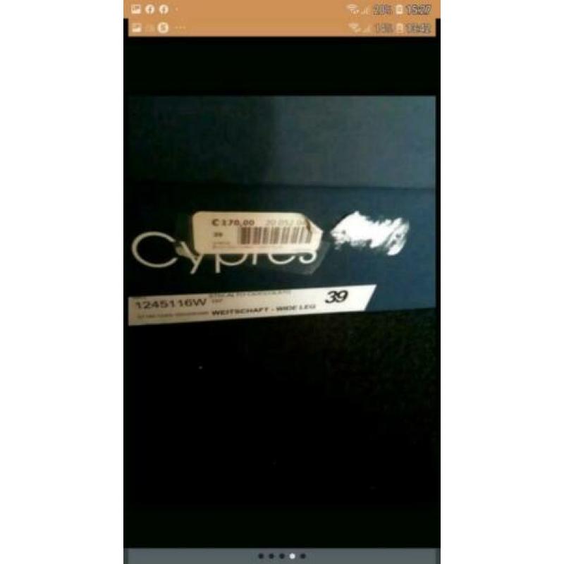 Chocoladebruine laarzen merk Cypres maat 39