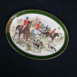 Schaal J.C. Hunnik - Royal Falcon Weatherby jacht tafereel