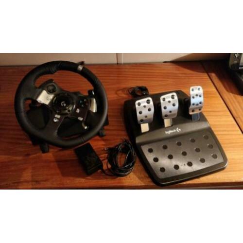 Logitech G920 stuurwiel met pedalen