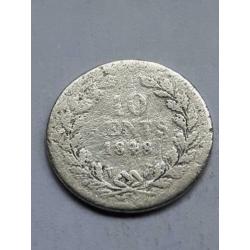 10 Cent 1848 W2 Zilver (2)