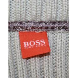 HUGO BOSS grijze hes / bodywarmer met capuchon maat Medium