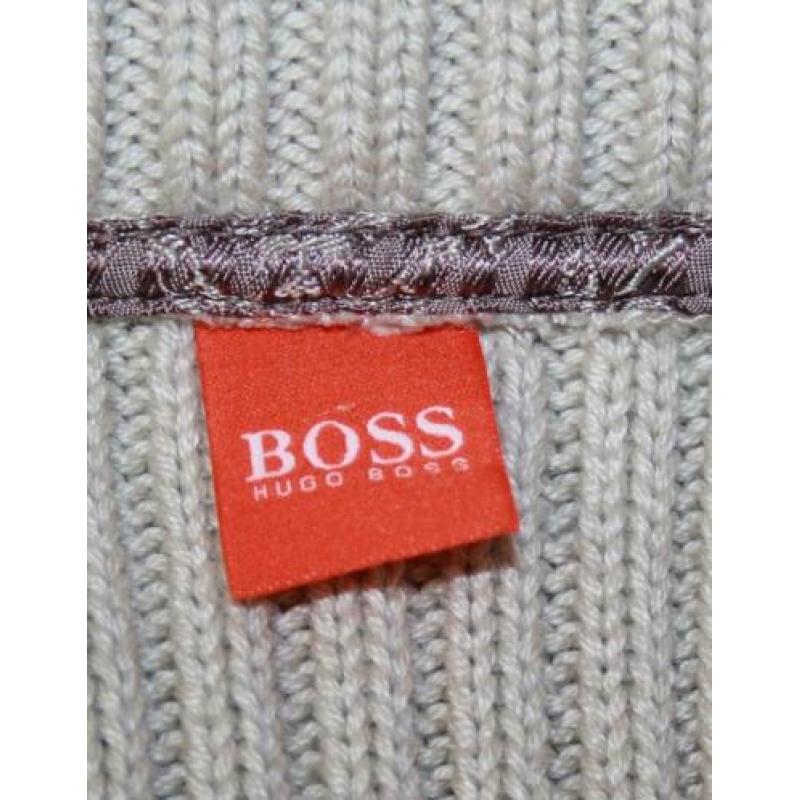 HUGO BOSS grijze hes / bodywarmer met capuchon maat Medium