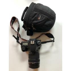 Canon 70D + lens EF-S 18-135 mm