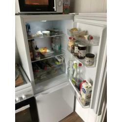 Zanussi koelkast met 2 vrieslade.