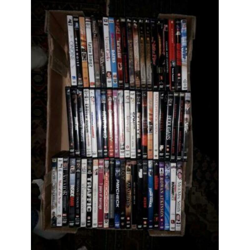 Diverse dvd's per stuk of per doos