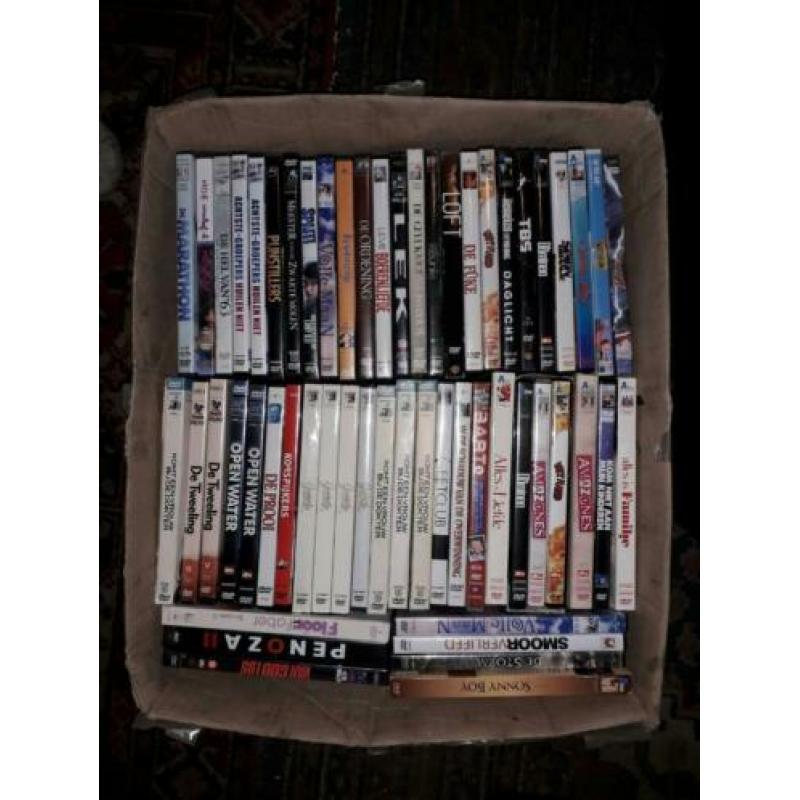 Diverse dvd's per stuk of per doos