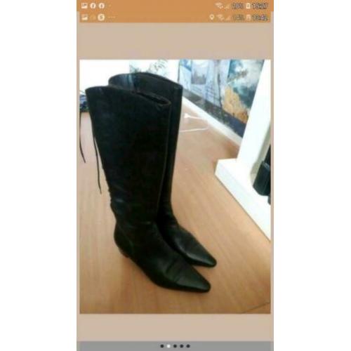 Chocoladebruine laarzen merk Cypres maat 39
