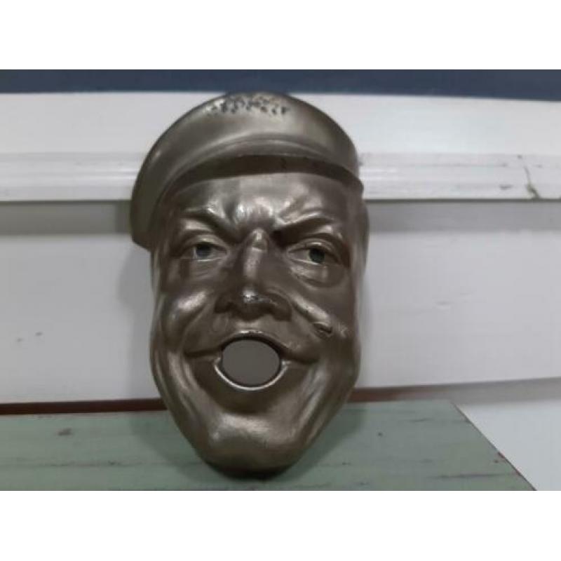 Karakteristieke scheepsmankop, genummerd