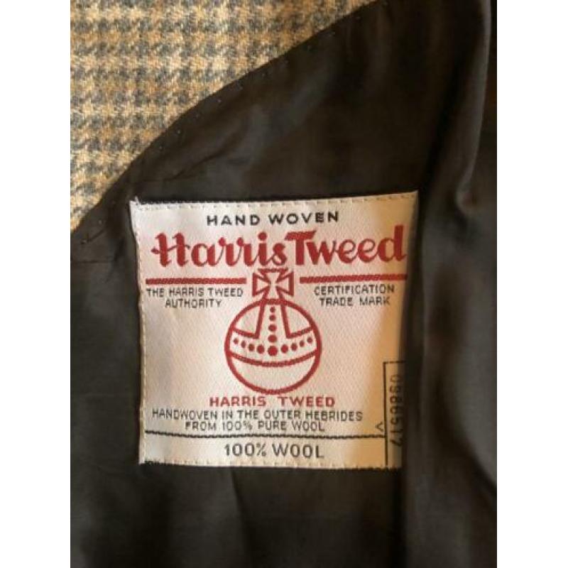 Harris Tweed colbert maat 50. Houndstooth tweed.